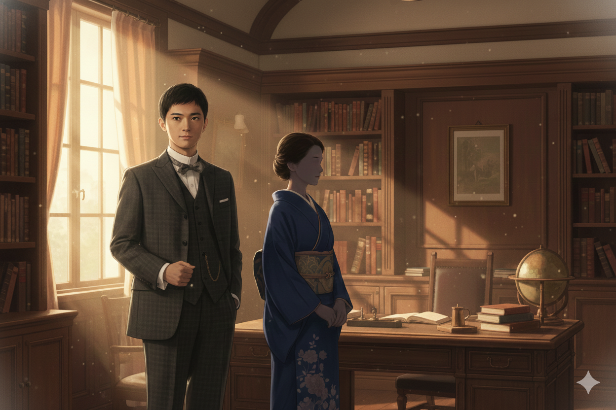 錦織友一の妻の実在モデルは安食クラ！『ばけばけ』西田千太郎との史実を解説